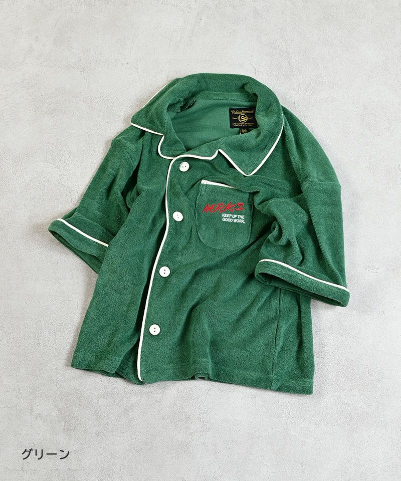 パイル コットンボウリングシャツ パイルボーリングシャツ ｜ トップス