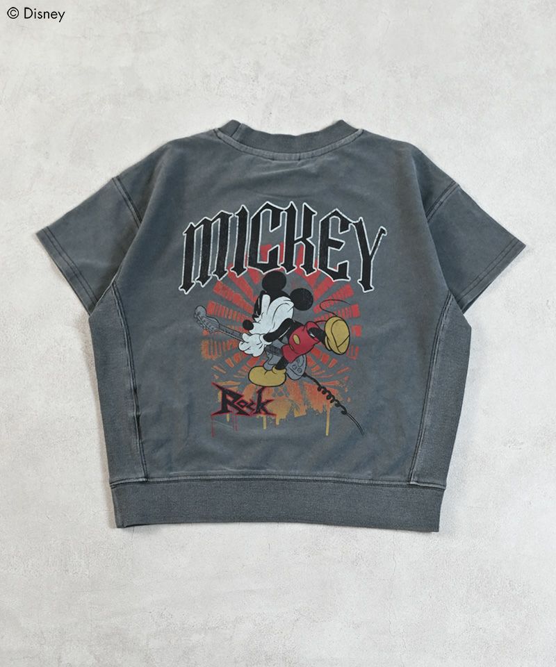ピグメントロックミッキースウェットT ｜ トップス ｜ 子供服の