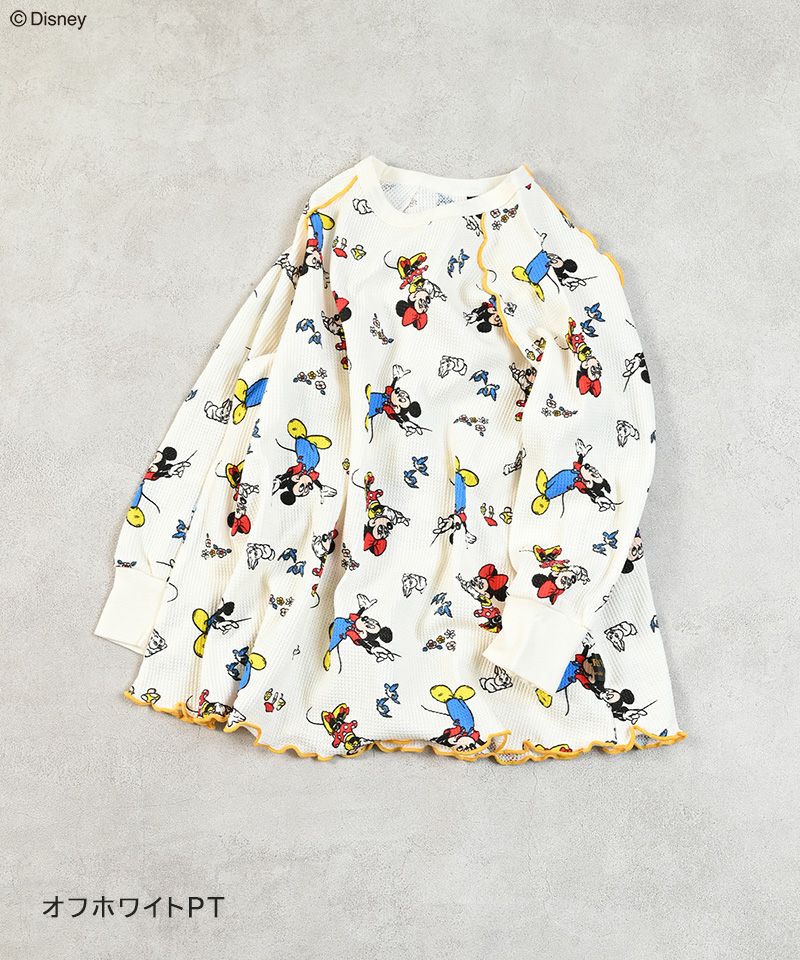 ミッキーマウス柄ロンパース 95cm Disney ミッキーマウス ツーウェイオール ロンパース