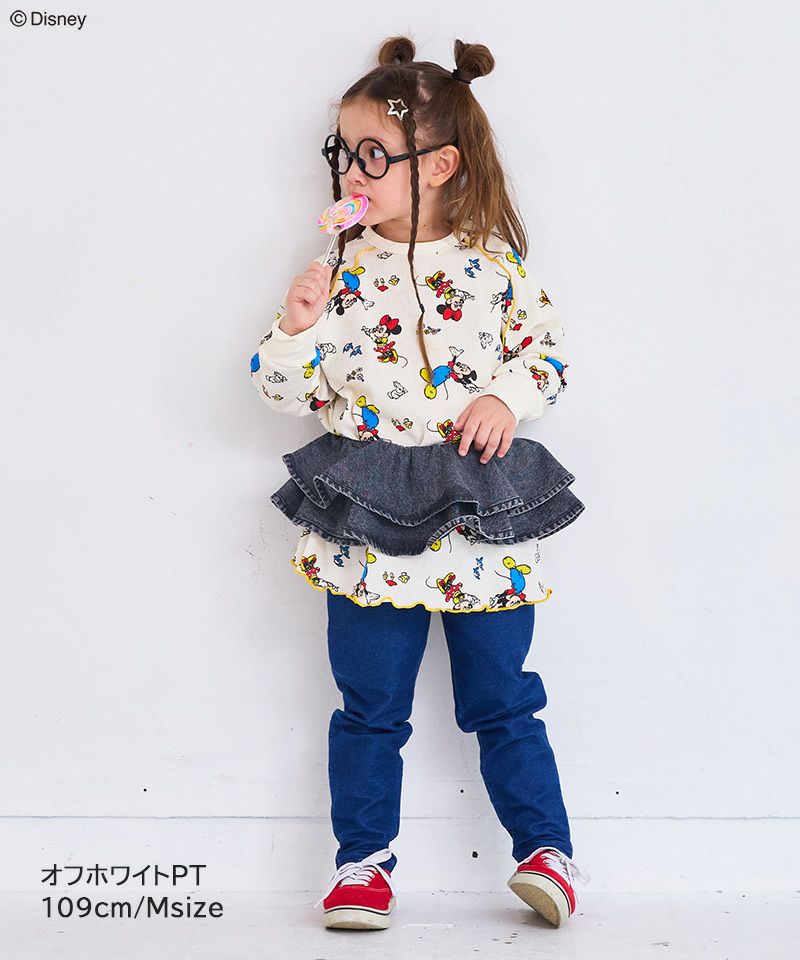 ミッキーマウス ミッキーマウスワッフルビッグロンT ｜ トップス ｜ 子供服の