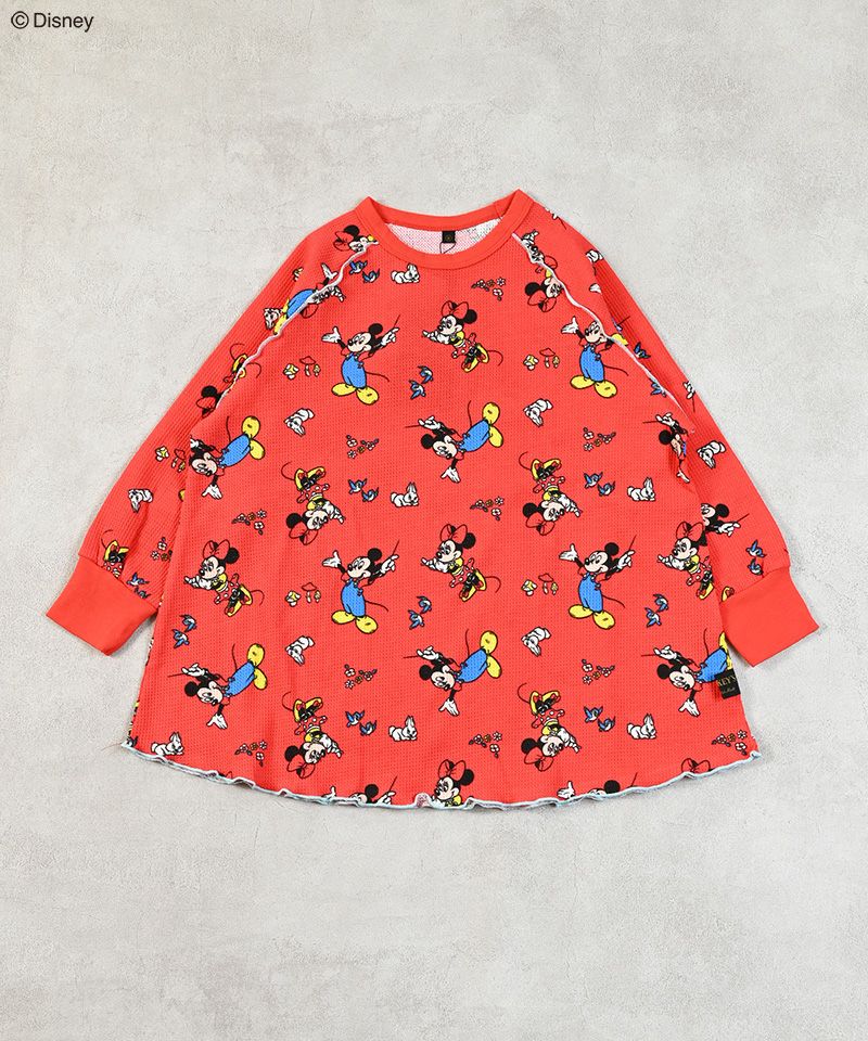 ミッキーマウスワッフルビッグロンT ｜ トップス ｜ 子供服の