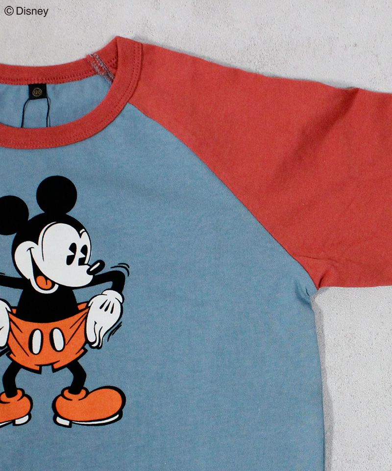 ミッキーマウスラグランロンT(160cm) ｜ トップス ｜ 子供服の