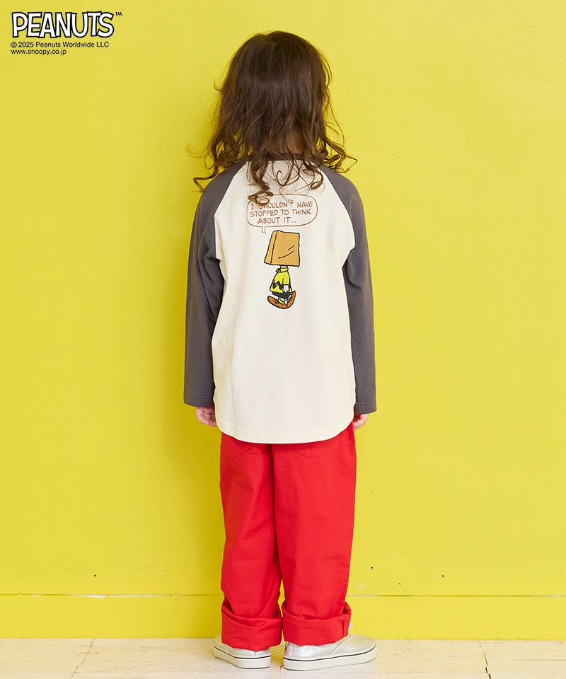 スヌーピーラグランロンT ｜ トップス ｜ 子供服のセレクト