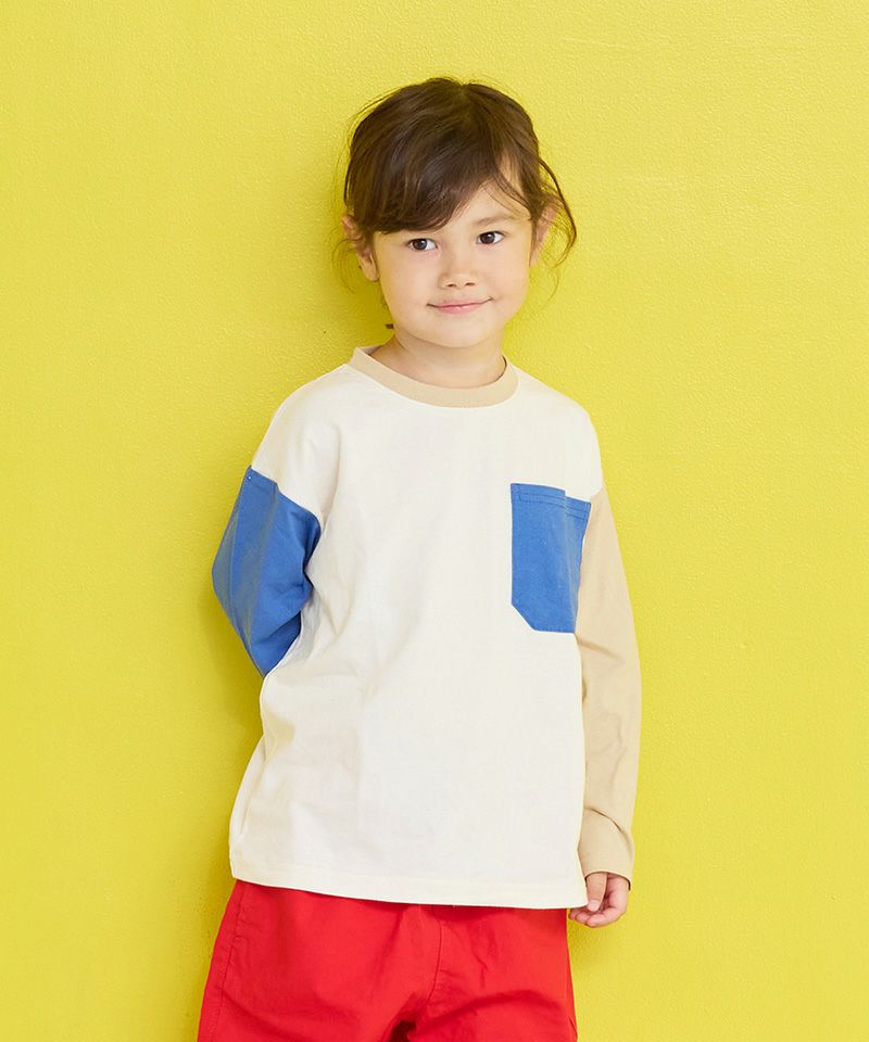 mt.apricot子供服メイン TINYCOTTONS / Color Block Polar Sherpa One-Piece | HAKONIWA