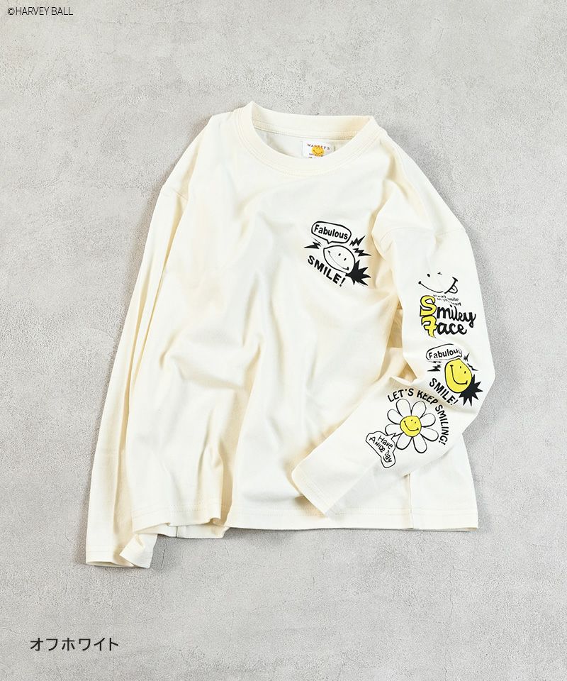 SMILEY FACE プリントロンTee ｜ トップス ｜ 子供服のセレクト