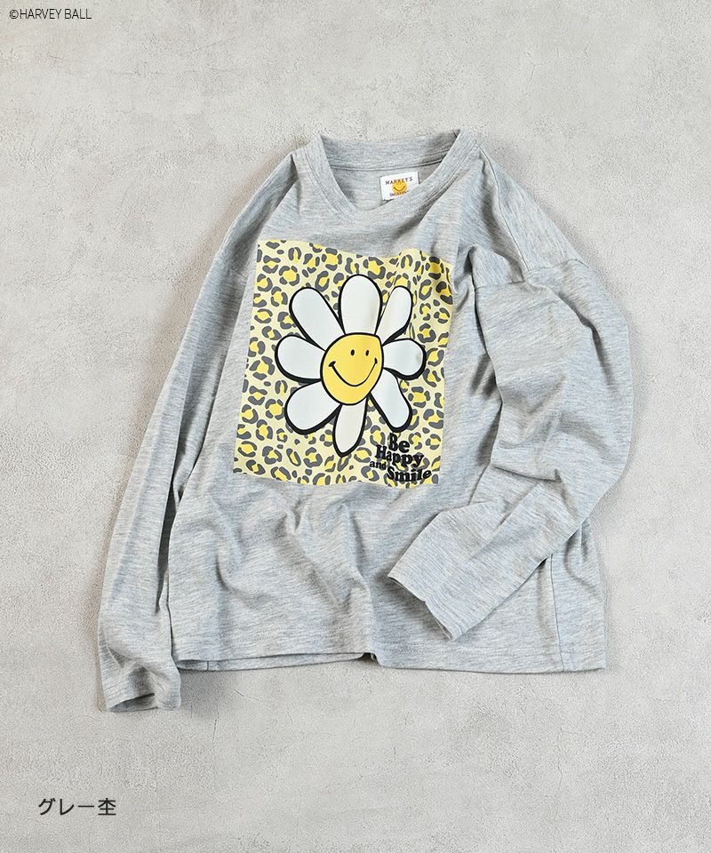 スマイリページ SMILEY FACE プリントロンTee ｜ トップス ｜ 子供服のセレクト