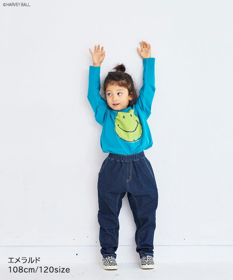 SMILEY FACE プリントロンTee ｜ トップス ｜ 子供服のセレクト