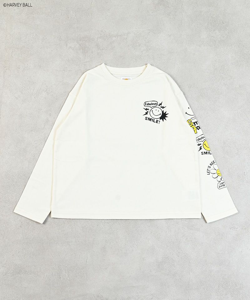 SMILEY FACE プリントロンTee ｜ トップス ｜ 子供服のセレクト