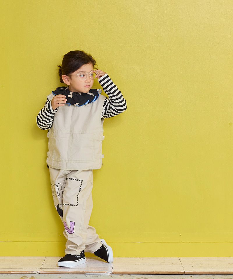 よしだ様白4枚 ツイルプリントパンツ ｜ ボトムス ｜ 子供服のセレクトショップ