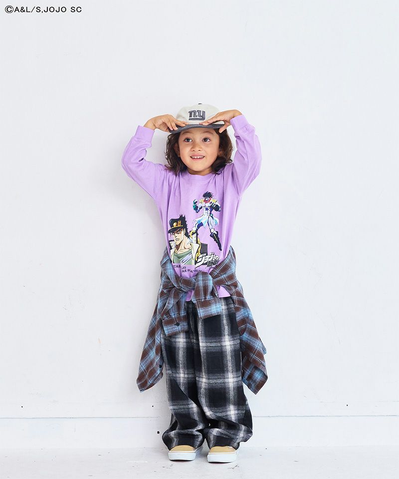 イージーワイドチェックパンツ ｜ ボトムス ｜ 子供服のセレクト