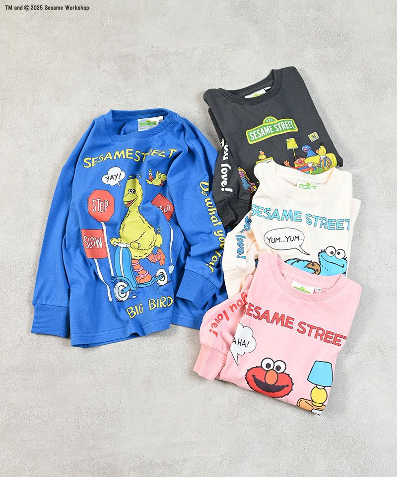 Sesame Street プリントロンT ｜ トップス ｜ 子供服のセレクト