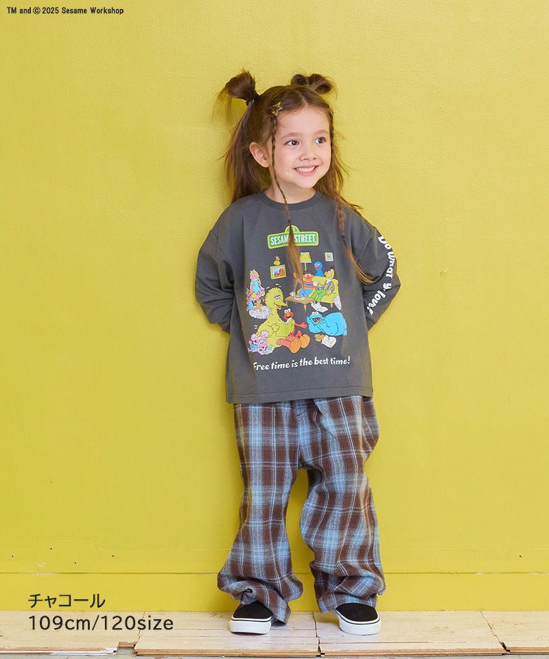 【luruさま】マーキーズ　トップス　120 Sesame Street プリントロンT ｜ トップス ｜ 子供服のセレクト