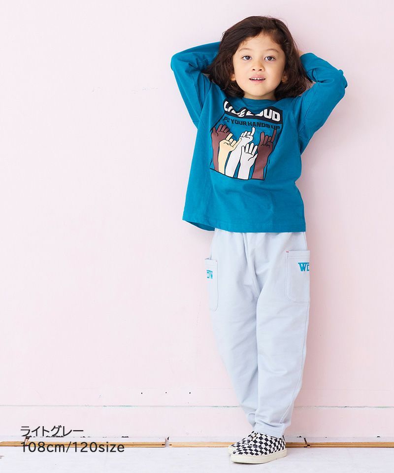 両面ミニ裏毛ロングパンツ【販売店舗限定アイテム】 ｜ ボトムス