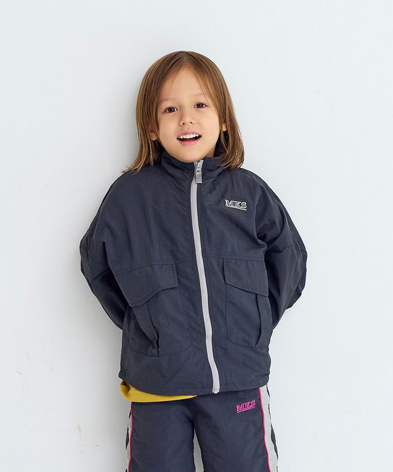 ナイロンビッグポケットジャケット ｜ アウター・ジャケット ｜ 子供服