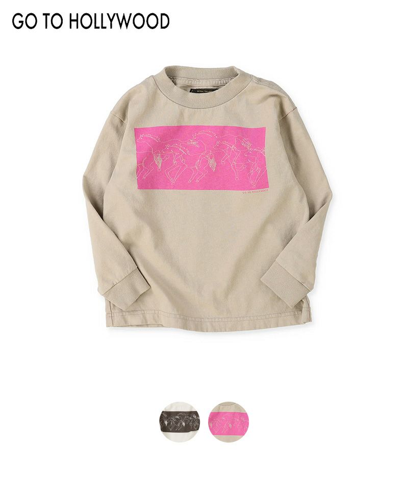 gotohollywood ✢ size160 GO TO HOLLYWOOD】テンジク HORSIE TEE(125cm) ｜ トップス