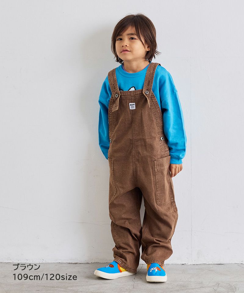 ツイルオーバーオール ｜ ボトムス ｜ 子供服のセレクトショップ