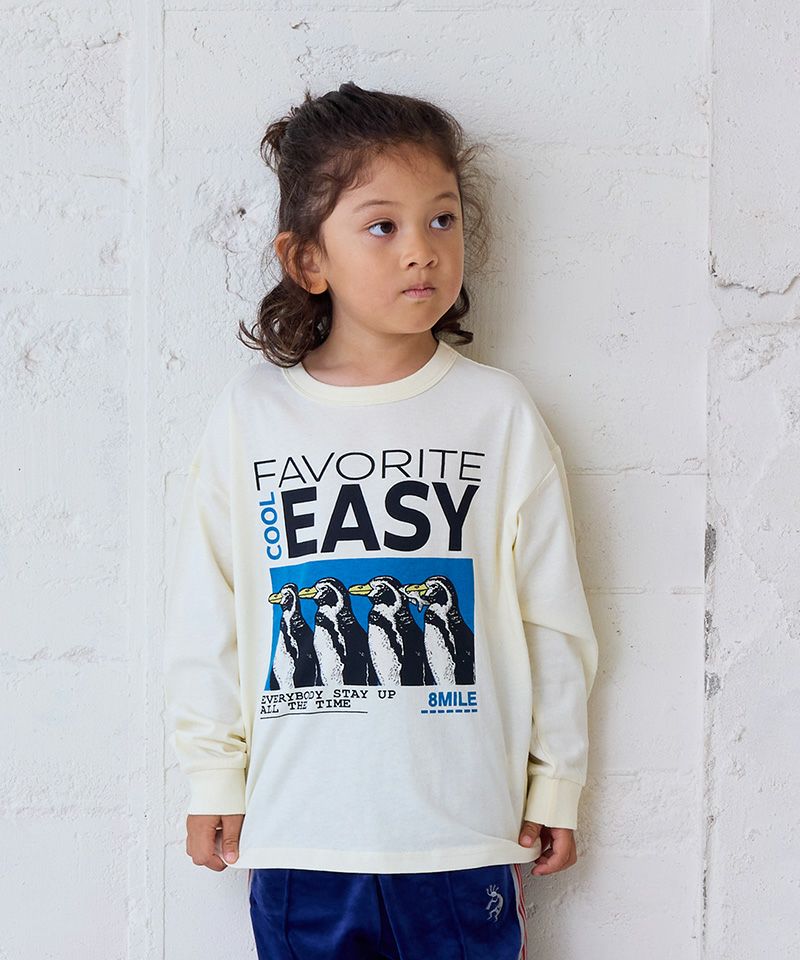 ★新品未開封★I''s プリントロンT 長袖Tシャツ　Lサイズ TOMMY HILFIGER トミーヒルフィガー ロンT 袖プリント ロゴ 長袖