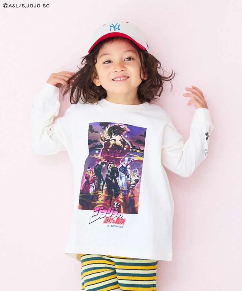 ジョジョの奇妙な冒険 L/S Tee ｜ トップス ｜ 子供服のセレクト