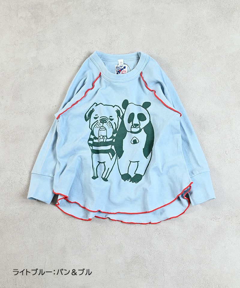 パンダメローカットソー ｜ トップス ｜ 子供服のセレクトショップ