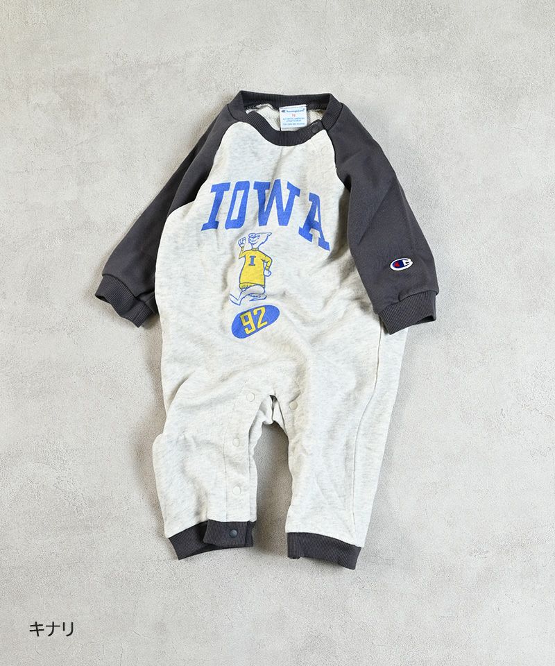 champion】別注Champion プリントロゴロンパース ｜ ベビーウェア