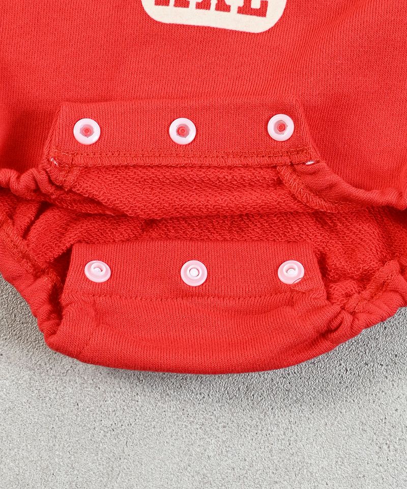 champion】別注Champion フロッキーロゴロンパース ｜ ベビー