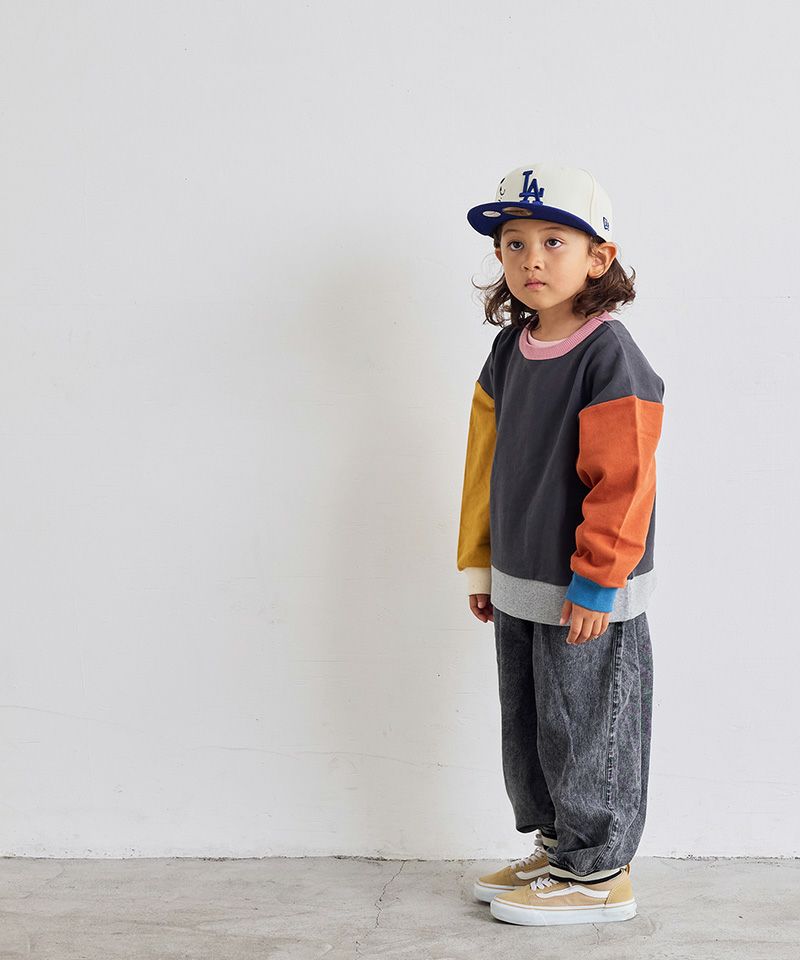 ラインリブデニムパンツ ｜ ボトムス ｜ 子供服のセレクト