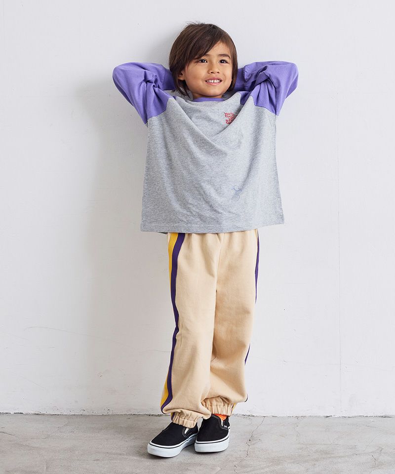 カラーテープスウェットパンツ ｜ ボトムス ｜ 子供服のセレクト