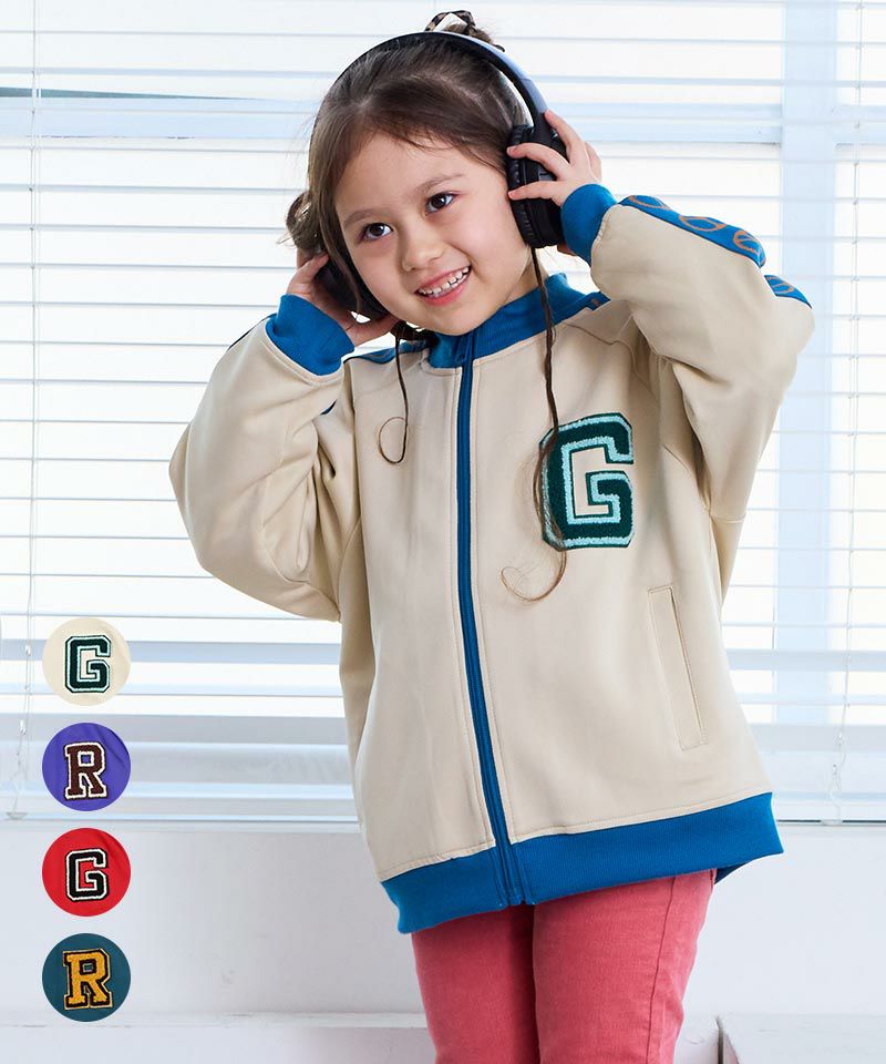 マーク（トラックジャケットのみ） マーク（トラックジャケットのみ） エンブレム刺繍サイドライン