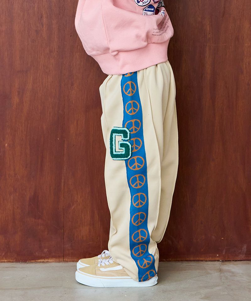 【稀少品】マーメイドラグーンキャストさん衣装ワッペン非売品 サガラワッペントラックパンツ ｜ ボトムス ｜ 子供服のセレクト