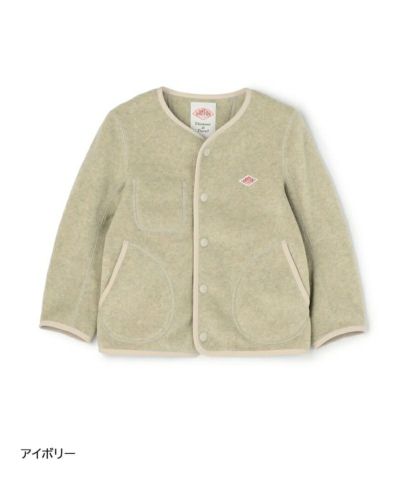 新品　ダントン　ウール　コート　キッズ　M Amazon | DANTON ダントン キッズ フリースジャケット［JD-8103