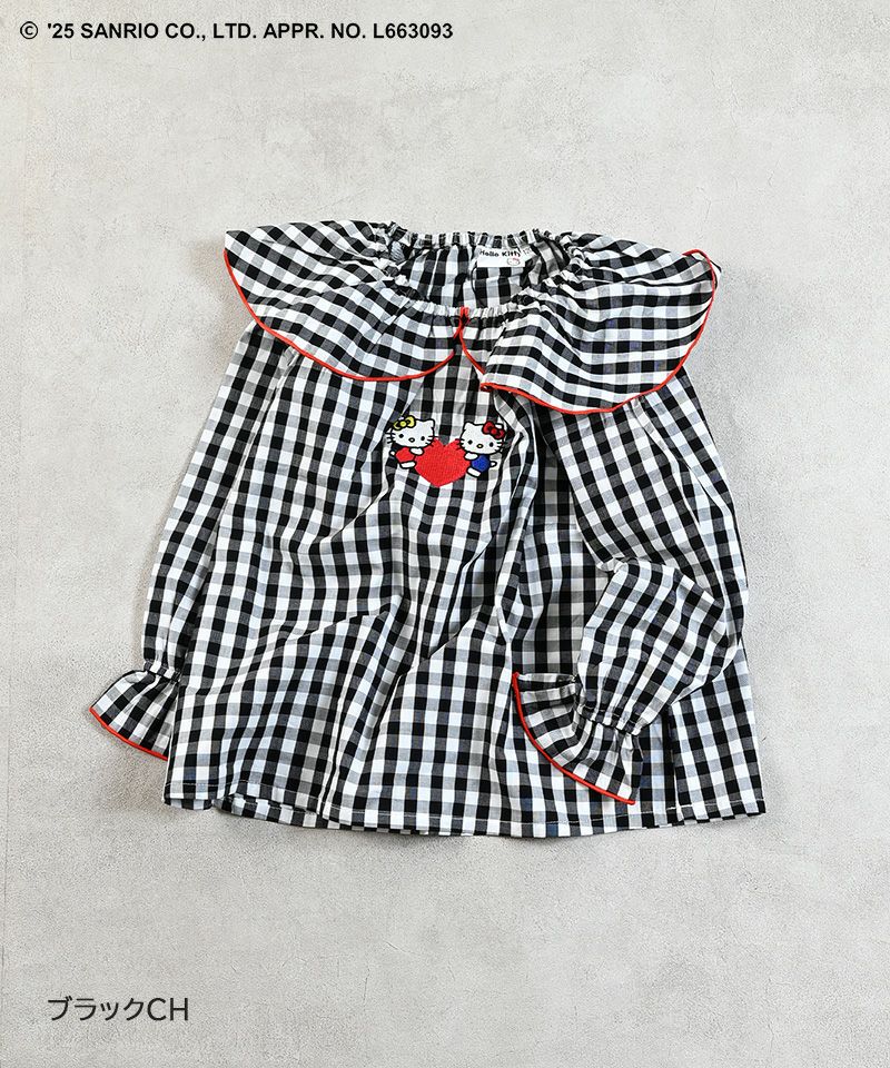 トップス kitty Hello Kitty フリル襟トップス ｜ トップス ｜ 子供服のセレクト
