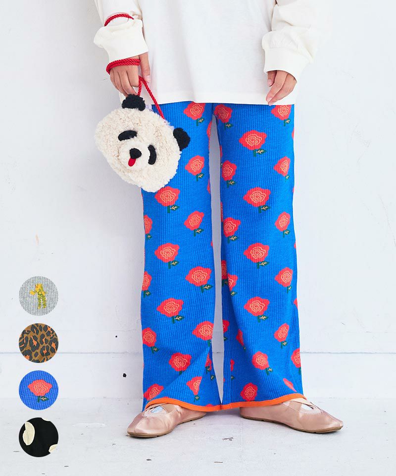 ソウガラワッフルパイピングフレア－パンツ(大人サイズ) ｜ ボトムス