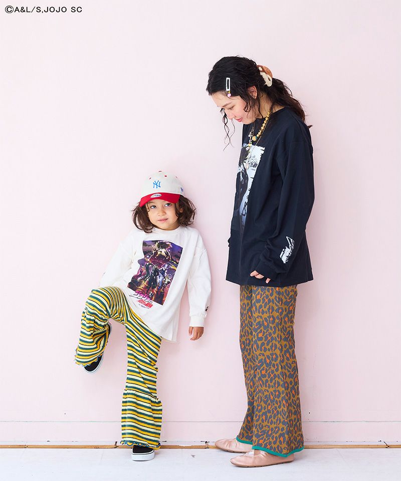 ソウガラワッフルパイピングフレア-パンツ(大人サイズ ソウガラワッフルパイピングフレア-パンツ(大人サイズ