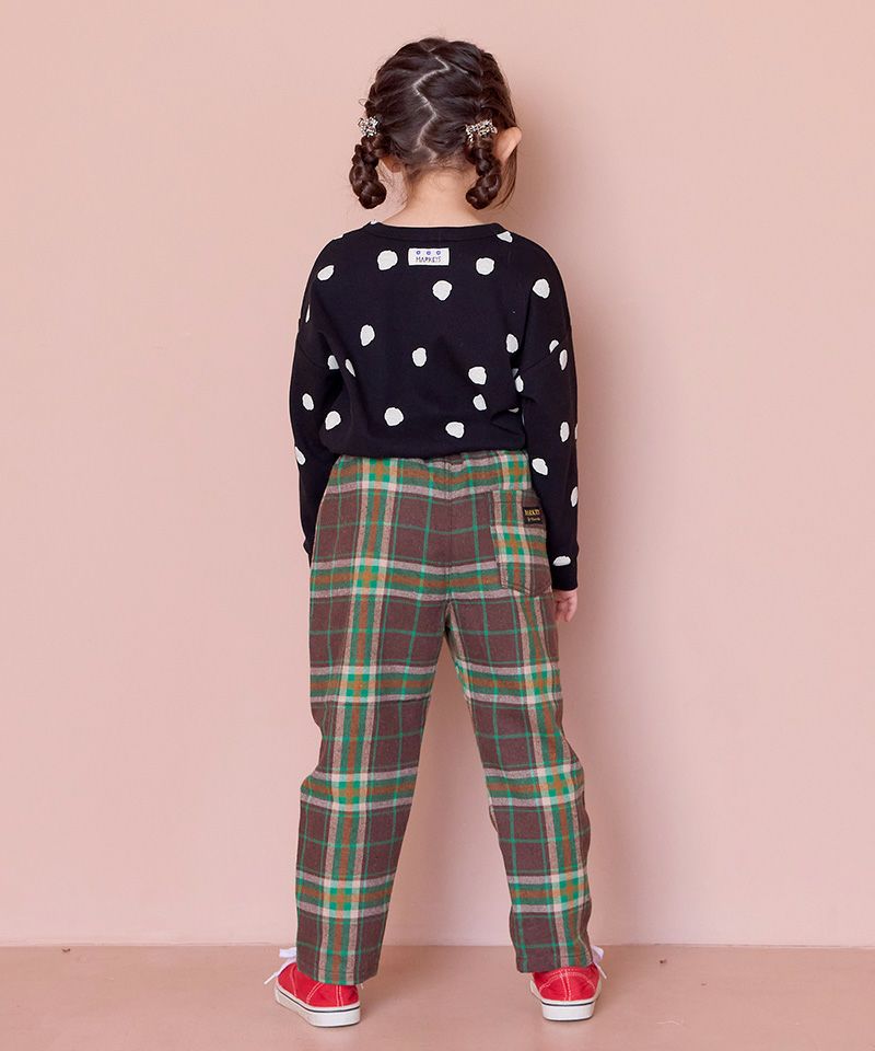 チェックタックパンツ ｜ ボトムス ｜ 子供服のセレクトショップ