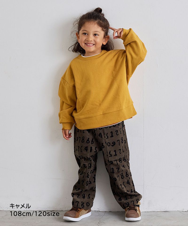 裏毛ムジトレーナー ｜ トップス ｜ 子供服のセレクトショップ