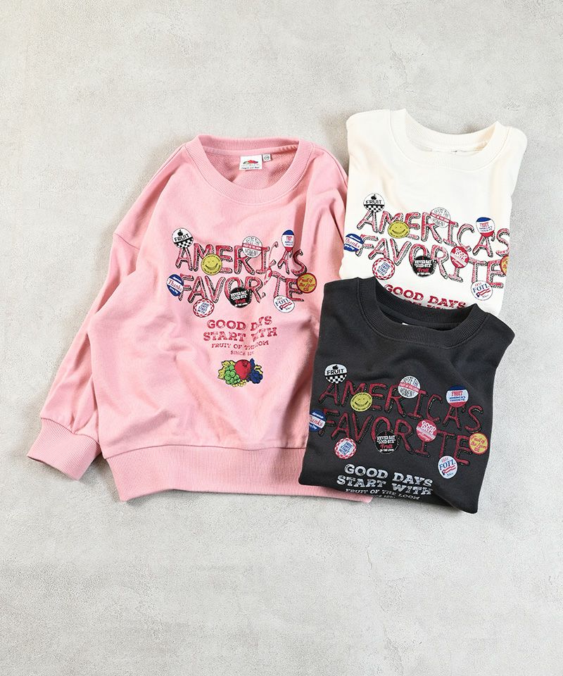 フルーツオブザルーム プリントトレーナー ｜ トップス ｜ 子供服の