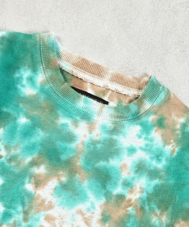 タイダイショルダープリントスウェット(大人サイズ) ｜ トップス