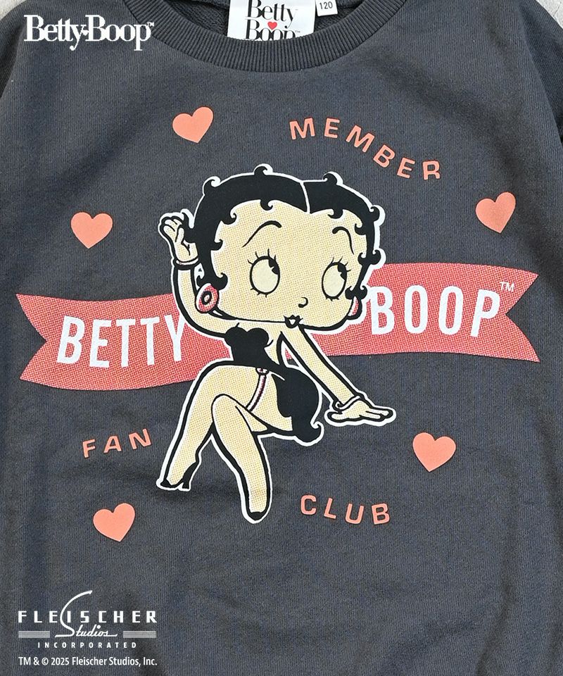 Betty Boop プリントトレーナ－ ｜ トップス ｜ 子供服のセレクト