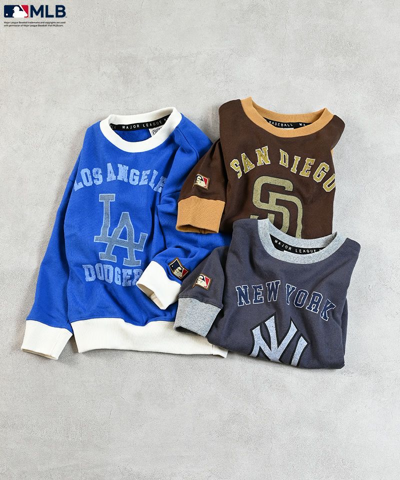 別注】MLB チームワッペンプリントスウェット ｜ トップス ｜ 子供服の