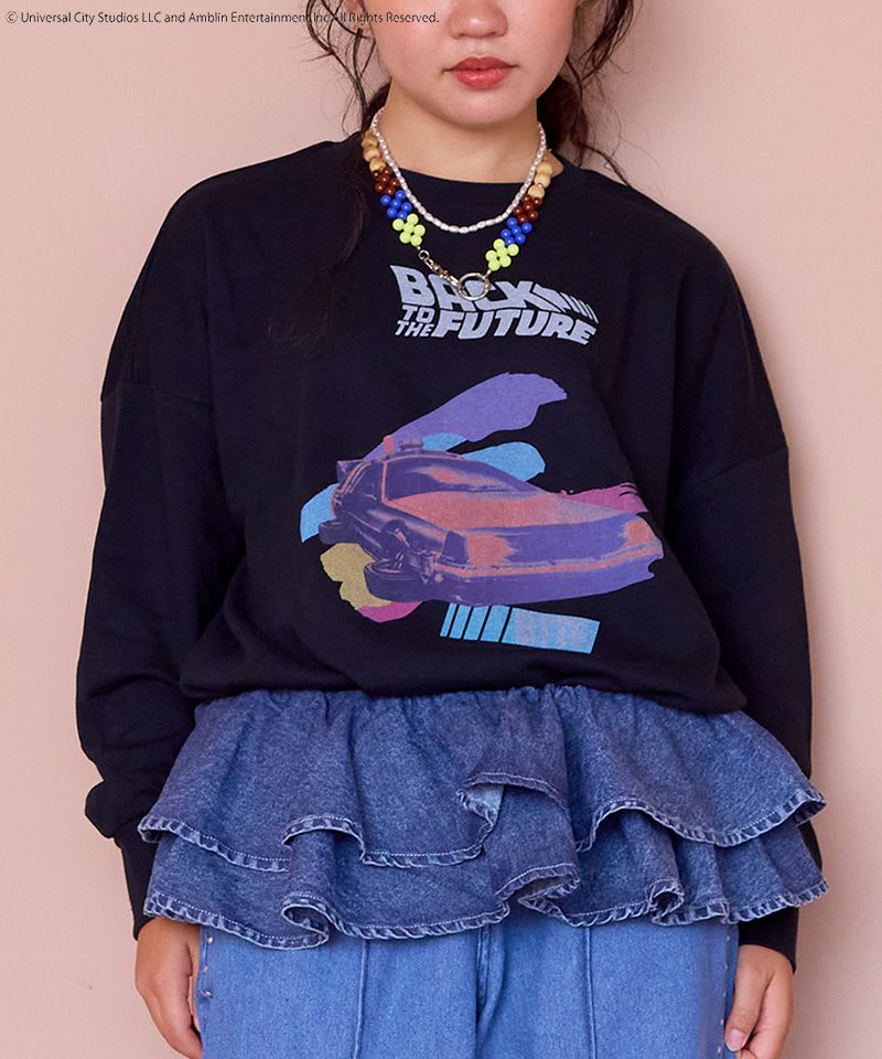 BTTF プリントトレーナー(大人サイズ) ｜ トップス ｜ 子供服の