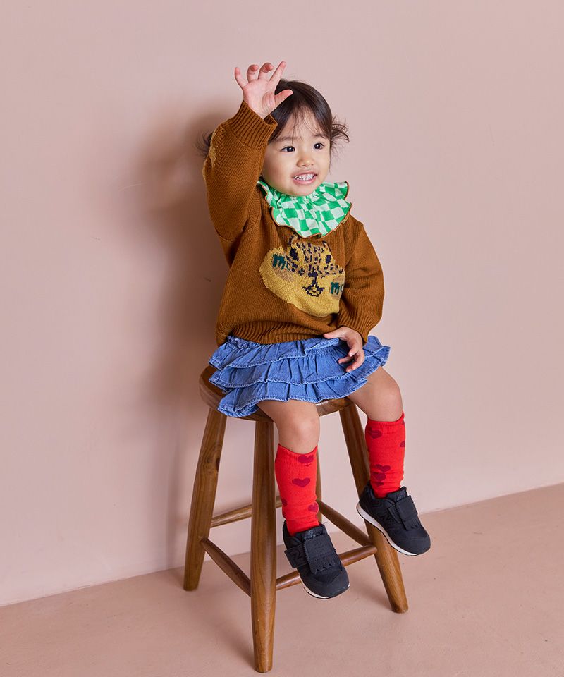 デニムフリルキュロットパンツ ｜ ボトムス ｜ 子供服のセレクト