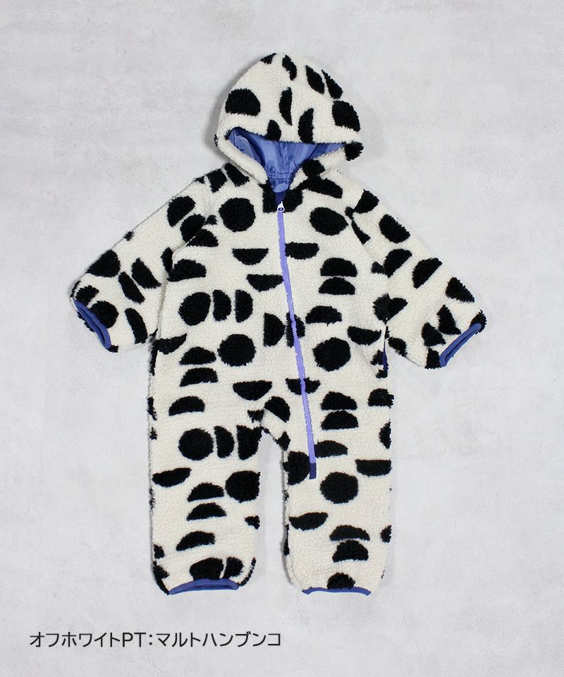 ジャガードボアジャンプスーツ ｜ ベビーウェア・雑貨 ｜ 子供服の