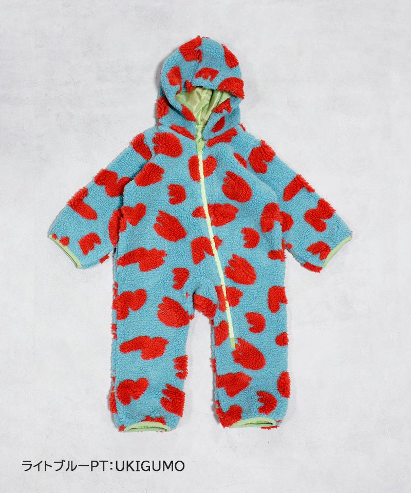 ジャガードボアジャンプスーツ ｜ ベビーウェア・雑貨 ｜ 子供服の