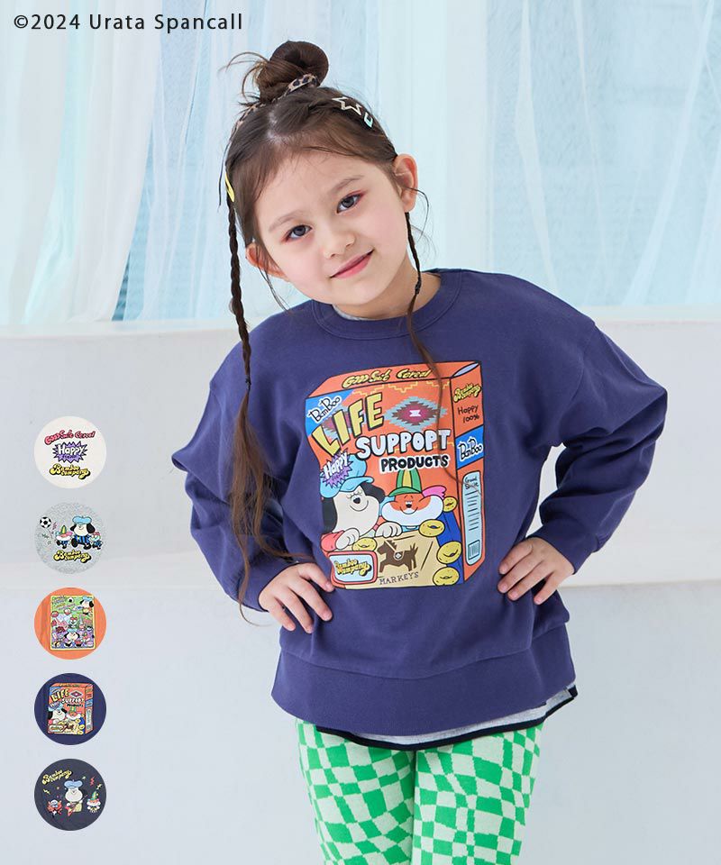 ミャー子 別注】Bamboo Company裏毛トレーナー ｜ トップス ｜ 子供服のセレクト