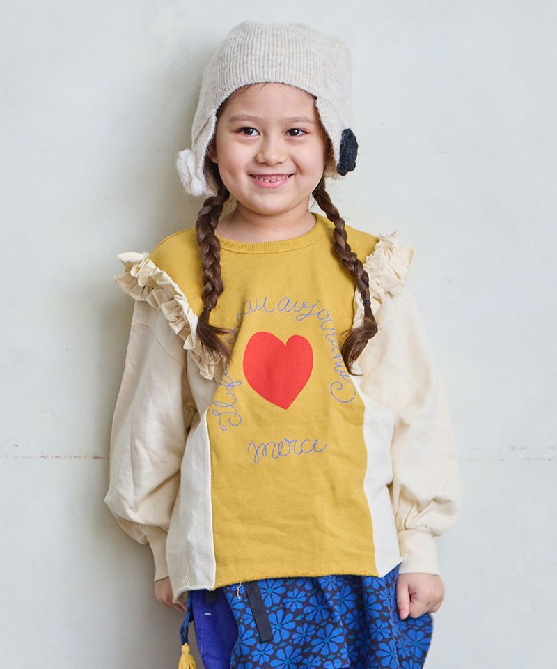 ウラケリメイクフリルスウェット ｜ トップス ｜ 子供服のセレクト