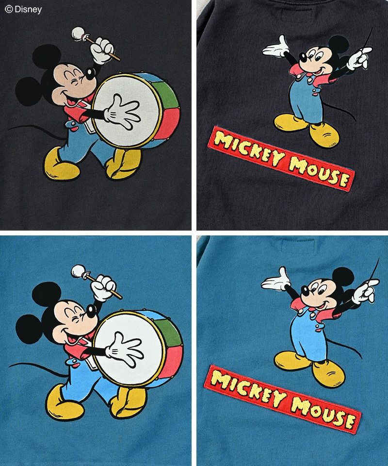 専用大人気 極美品 ミッキーマウス 水色 トレーナー Disney】ミッキー