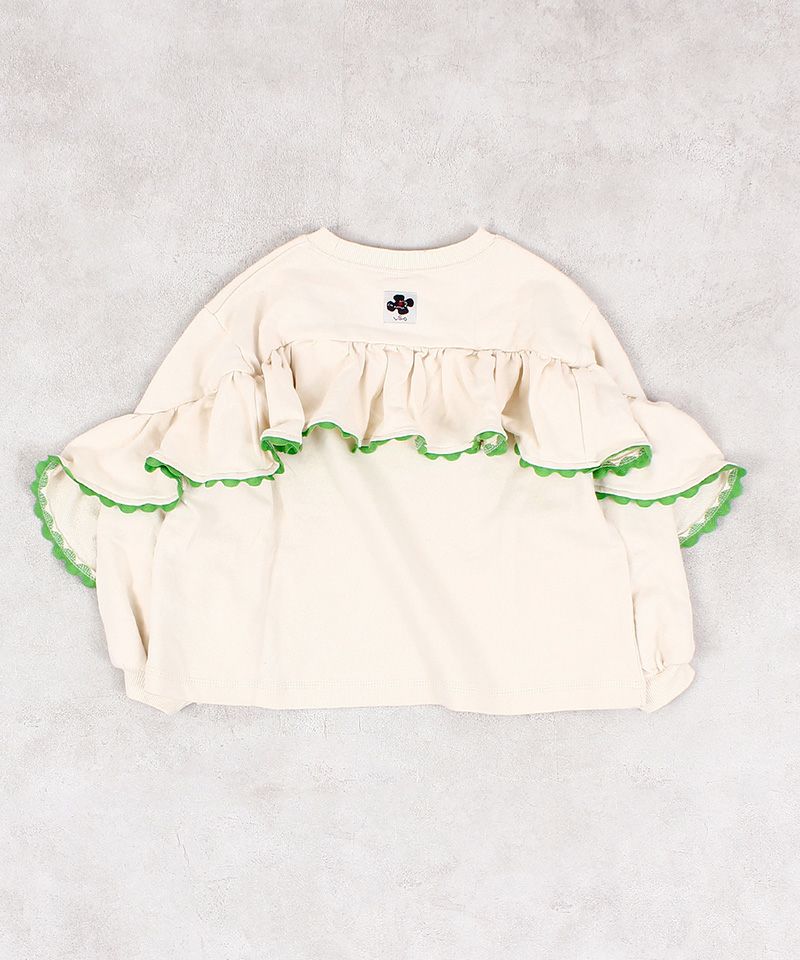 バックフリルスウェット ｜ トップス ｜ 子供服のセレクトショップ