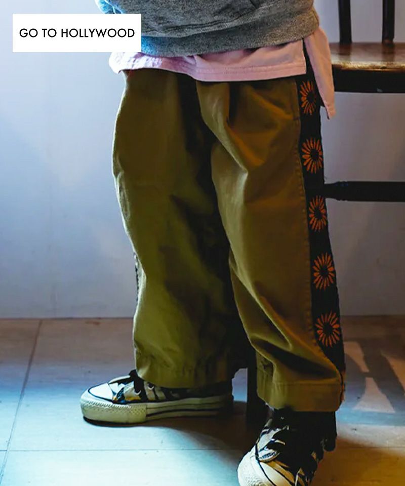 ゴートゥーハリウッド　コンパクトチノタックイージーパンツ02 GO TO HOLLYWOOD】コンパクトチノ タック イージー PN ｜ ボトムス