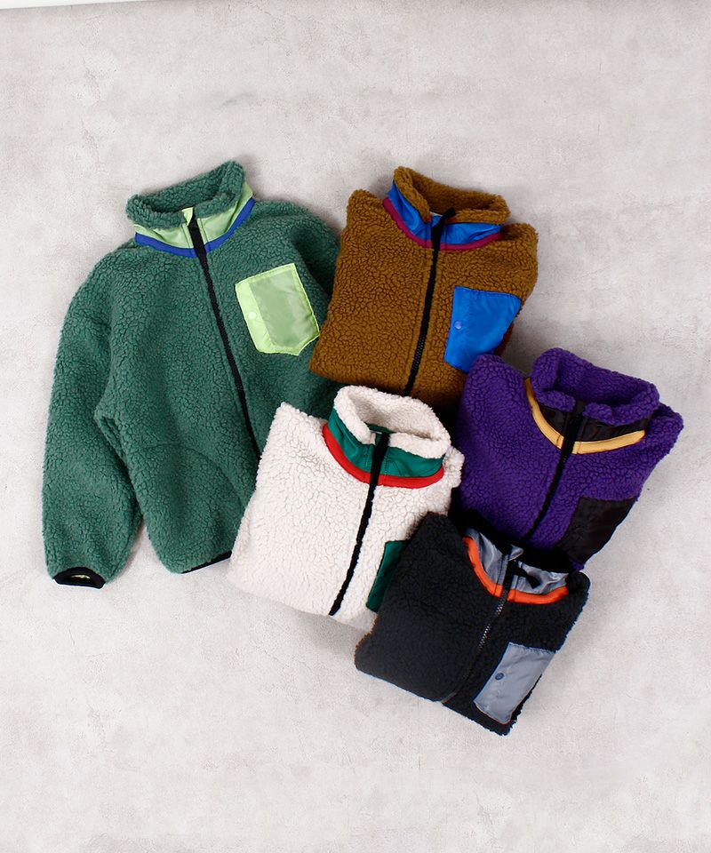 リペスAボアジャケット ｜ アウター・ジャケット ｜ 子供服のセレクト