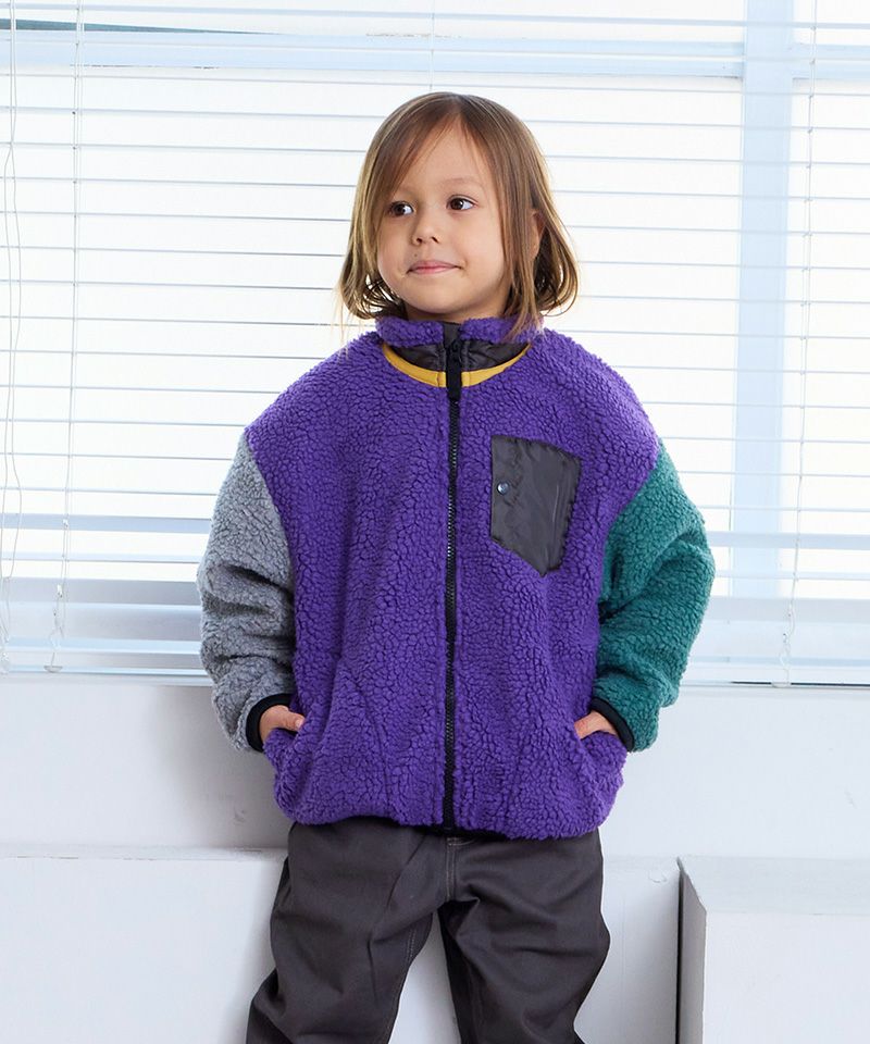 リペスAボアジャケット ｜ アウター・ジャケット ｜ 子供服のセレクト